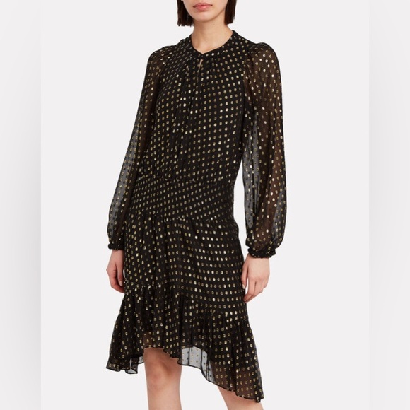 A.L.C.
Sidney Metallic Fil Coupé Mini Dress Size 2 - Picture 3 of 7